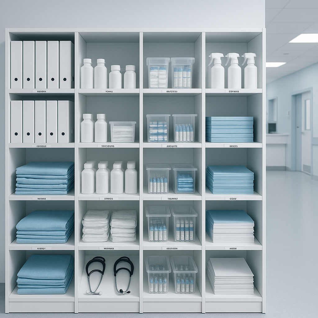 Healthcare Pigeon hole racks