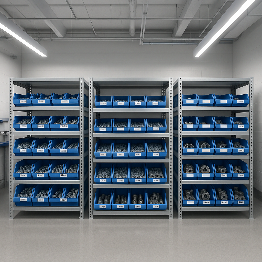 Industrial Parts Storage