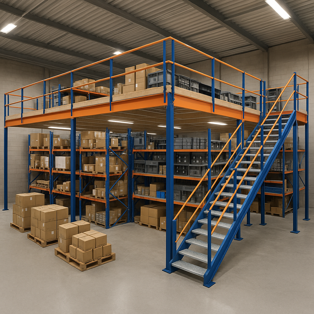 Warehouse Storage Mezzanine Floor System