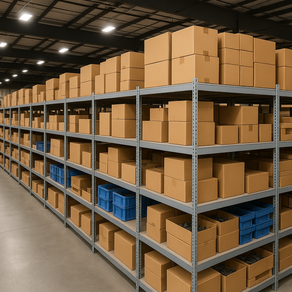 Warehousing Slotted Angle Racks