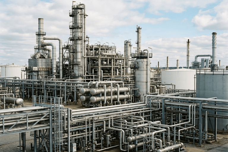 Chemical Oil Gas OT Cybersecurity - DCS Security SCADA Protection Network Segmentation Process Plant India UAE