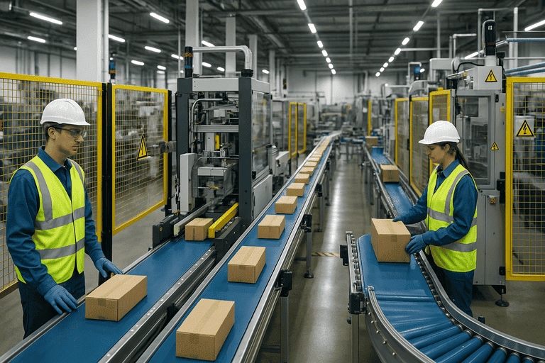 Food Beverage Packaging Industry Industrial Solutions Safety Solutions