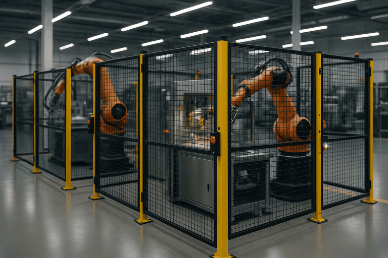 Robot Safety Fencing Manufacturer Pune India