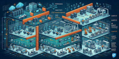 OT IT Network Segmentation Purdue Model Architecture Zone Conduit Industrial DMZ Manufacturing Pune India