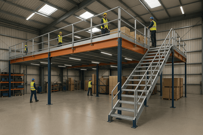 Mezzanine Floor Systems Case Study Mumbai Warehouse