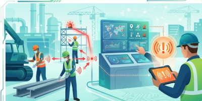 Worker Safety Monitoring System - Hazard Zone Alert Man-Down Detection