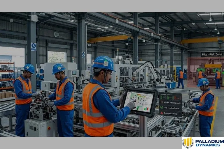 Industrial RTLS Personnel Safety Tracking & Worker Safety Monitoring Solutions